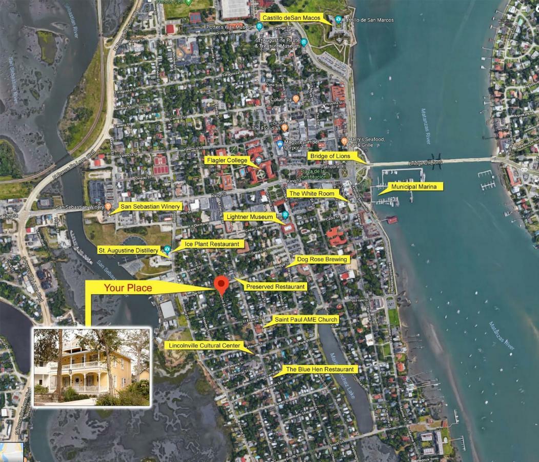 Victorian Luxury One Bedroom Apartment St. Augustine Exterior foto